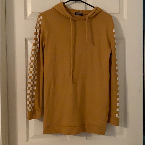 Fashion nova yellow hoodie - Picture 1 of 3